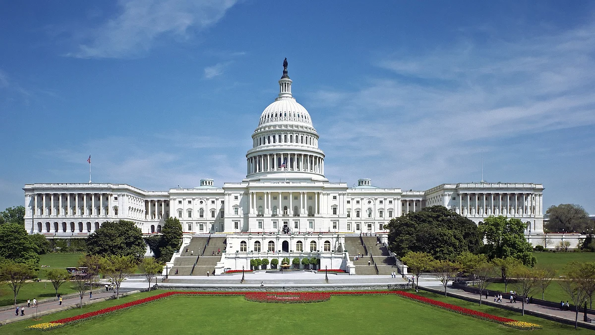 The Capitol Building in Washington DC