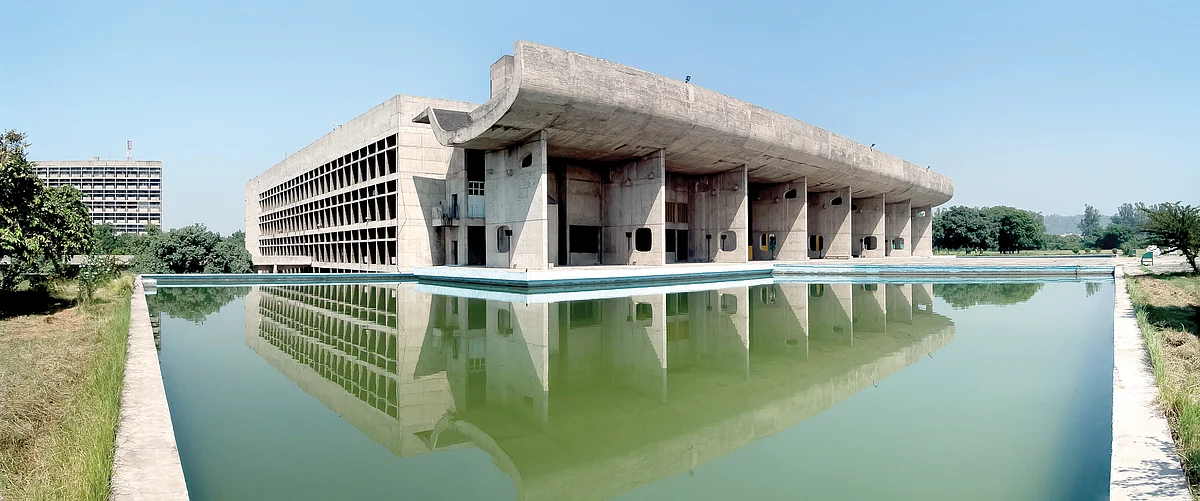 Chandigarh's Capitol complex, where its assembly sits, was designed by Le Corbusier in the Nehruvian period