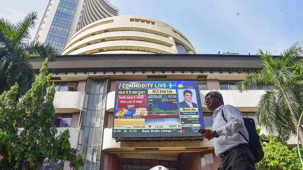 File photo of Bombay Stock Exchange (photo: PTI)