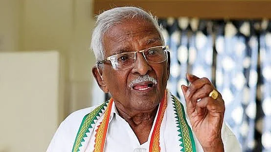 Late Congress leader Kumari Ananthan