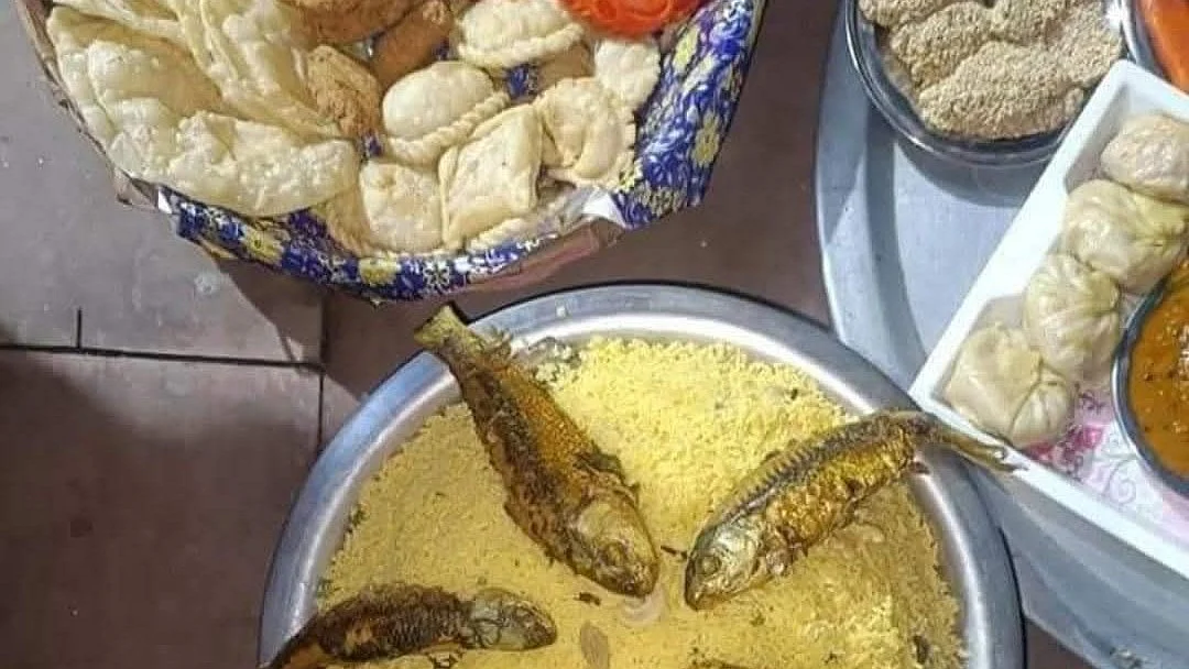 Annapurna's bhog of fish, rice, luchi, vegetables and sweets: Dare Hindutva dictate the Goddess' diet?