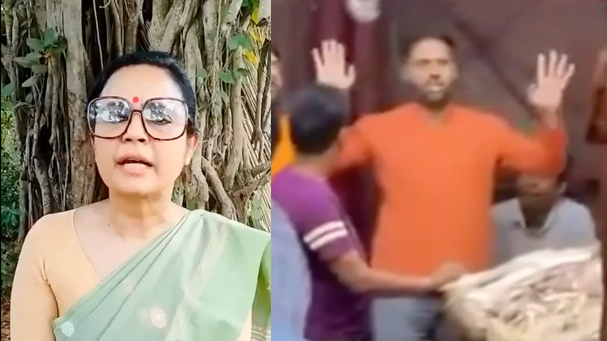 TMC MP Mahua Moitra shared news of the CR Park fish market in Delhi being shut down by "BJP goons" 