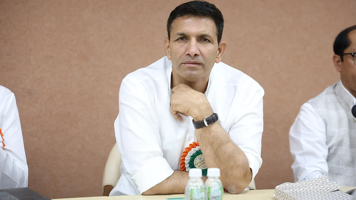 Madhya Pradesh Congress chief Jitu Patwari (photo: IANS)