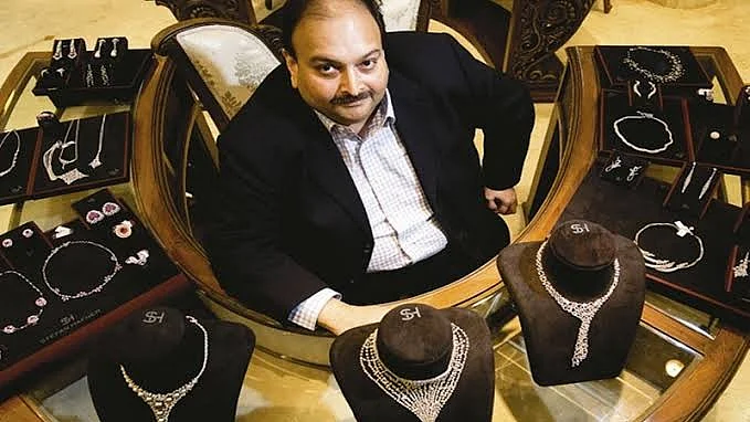 Mehul Choksi before he fled the country