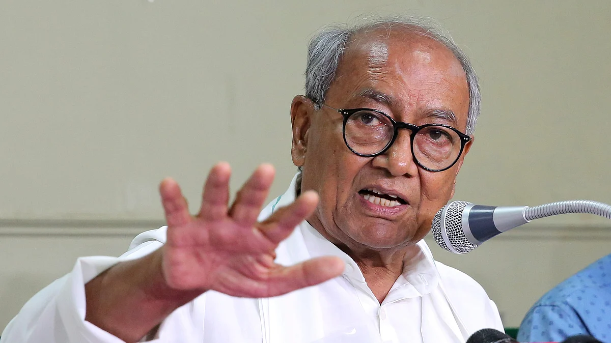 The Congress has been led by Muslims; where is the BJP’s Muslim president, wonders Digvijaya Singh