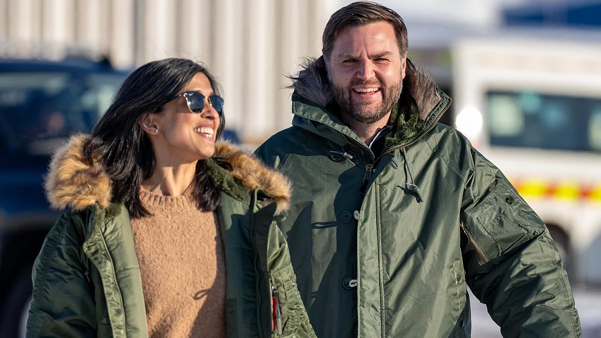 J.D. Vance with wife Usha (photo: @wandile32/X)