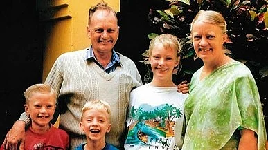 The Staines family (photo: Wikimedia Commons)