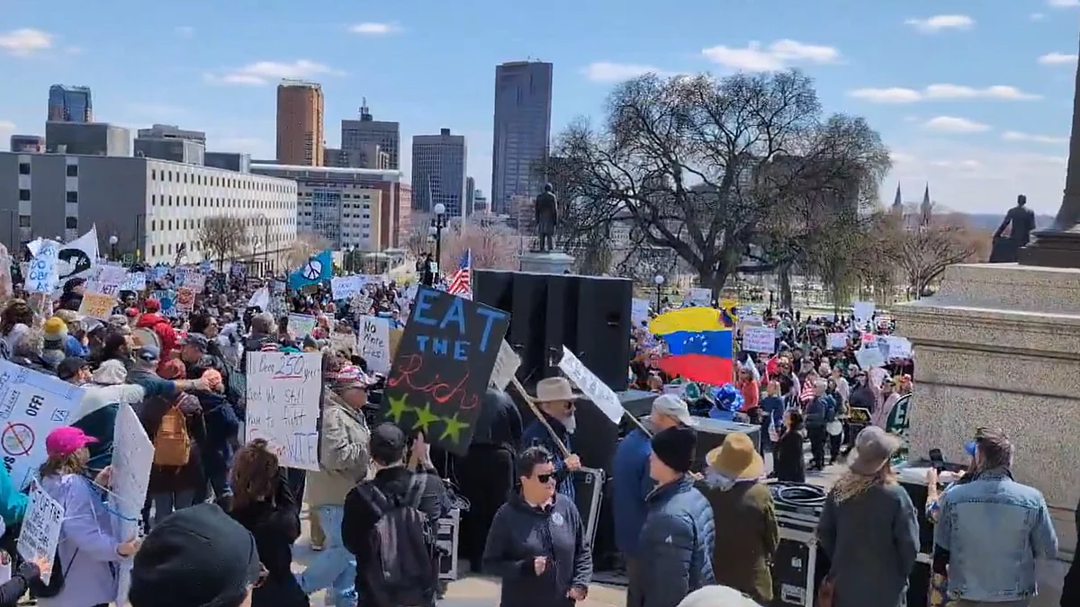 The US is witnessing anti-Trump protest across the country