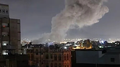 US airstrike in in Yemen's capital Sanaa (photo: IANS)