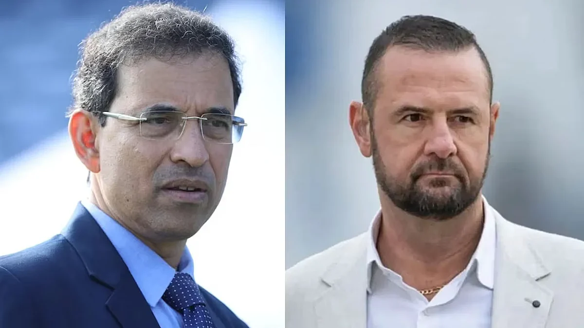 Harsha Bhogle (left) and Simon Doull