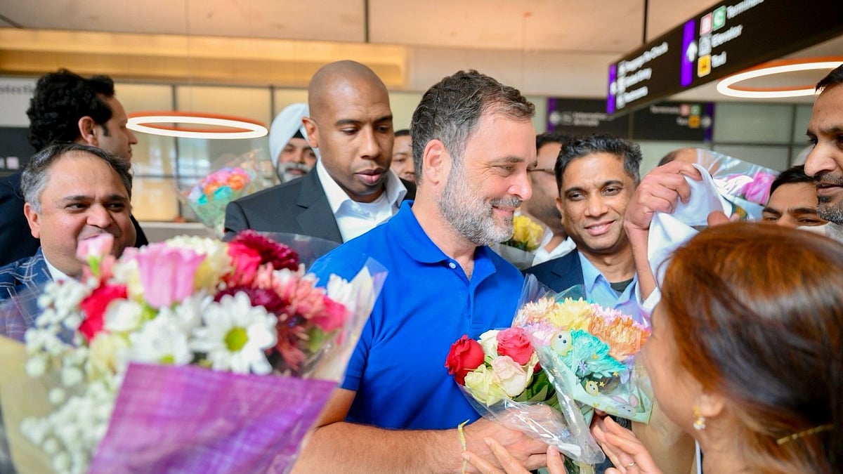 Rahul Gandhi arrives in Boston to speak some truths