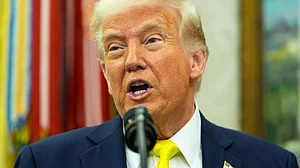 File photo of US President Donald Trump