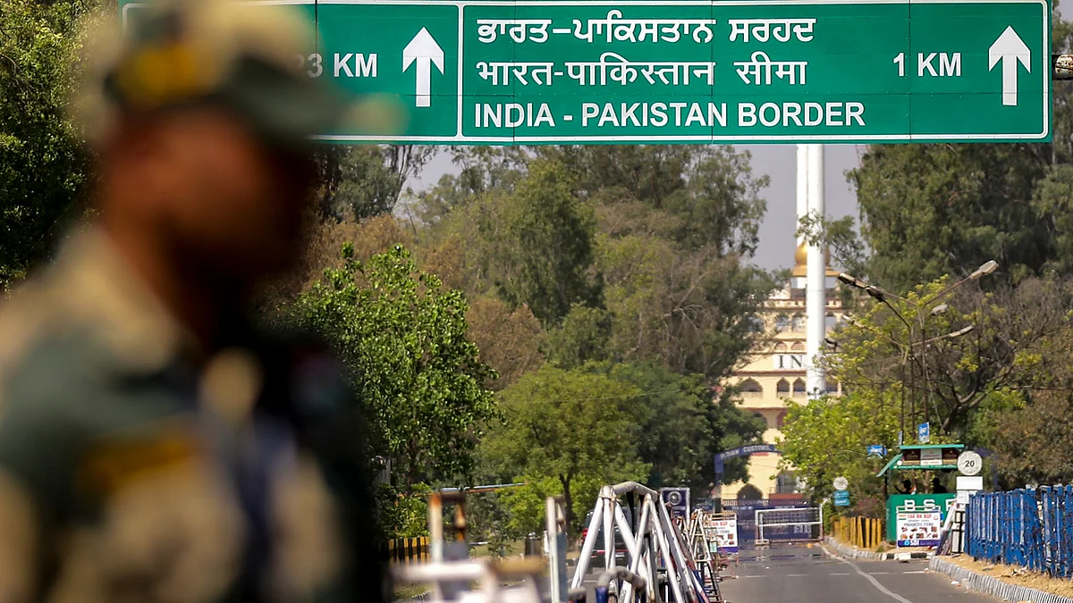 High security near the India-Pakistan border in Amritsar (photo: PTI)
