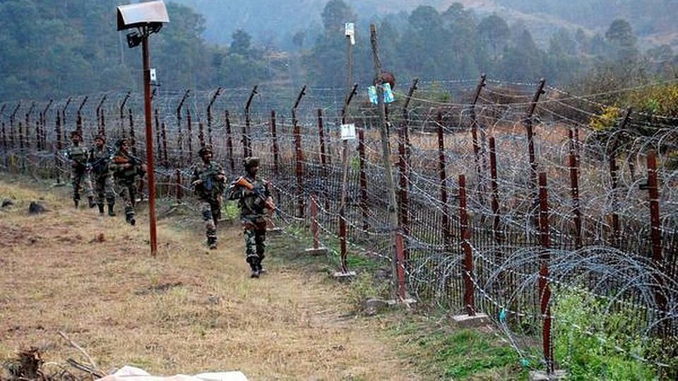 Forces patrolling on the India side of the LoC