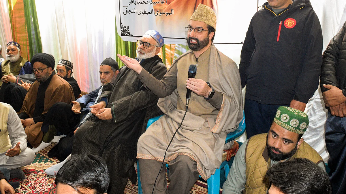 File photo of Mirwaiz Umar Farooq