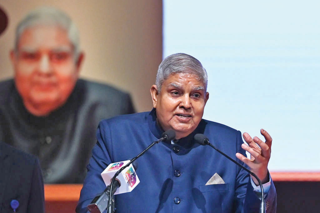 Vice-president Jagdeep Dhankhar