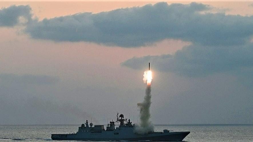 The multiple anti-ship firings the navy undertook