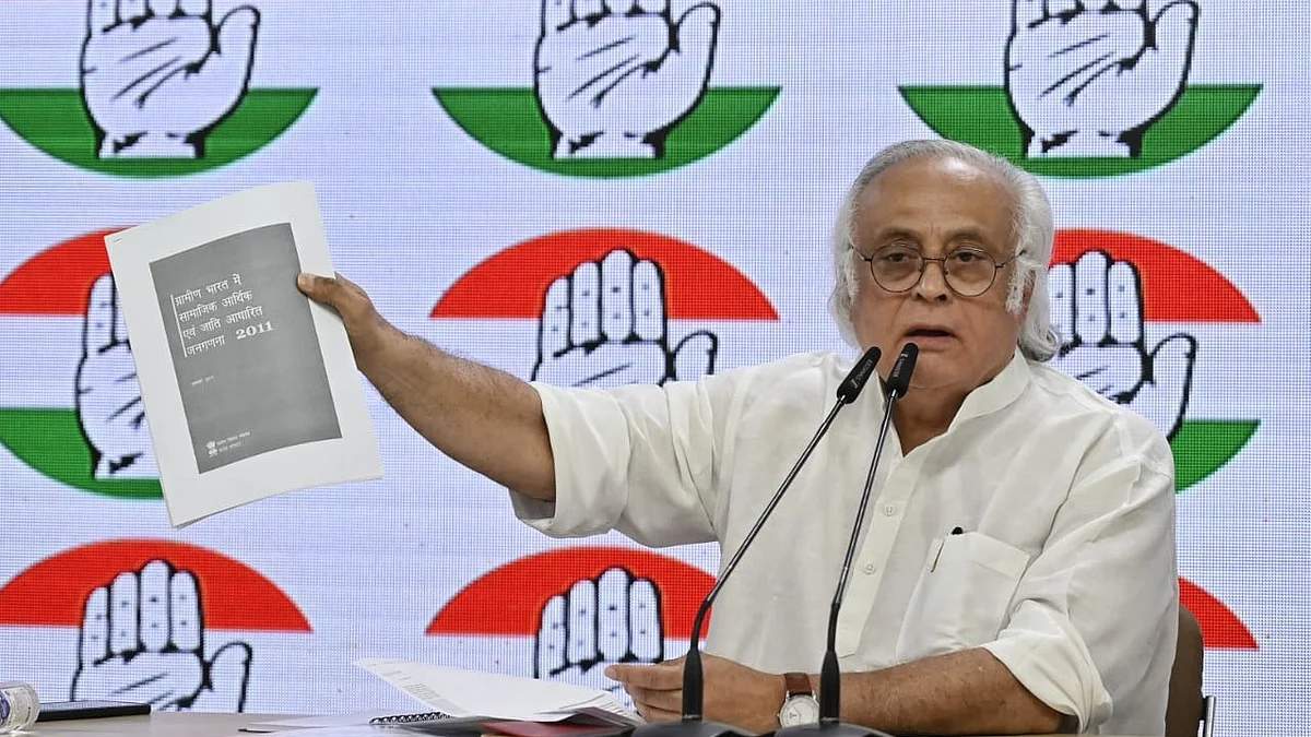 Jairam Ramesh addresses a press conference in New Delhi on 1 May (photo: Vipin/NH)