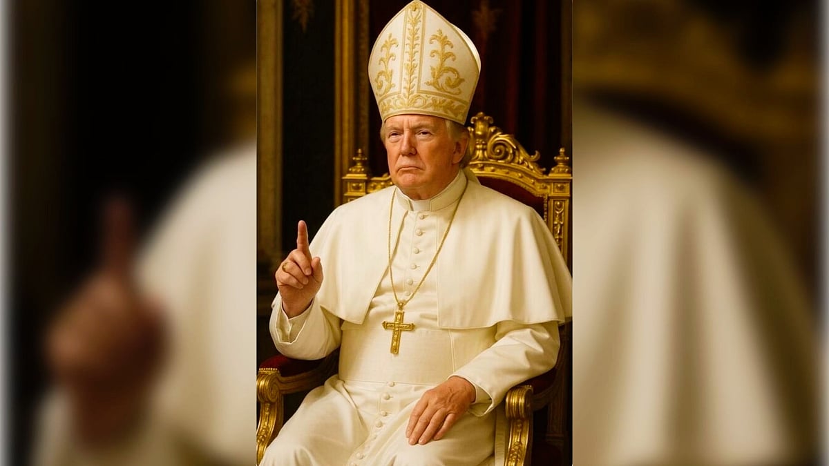 The AI-generated Pope Donald