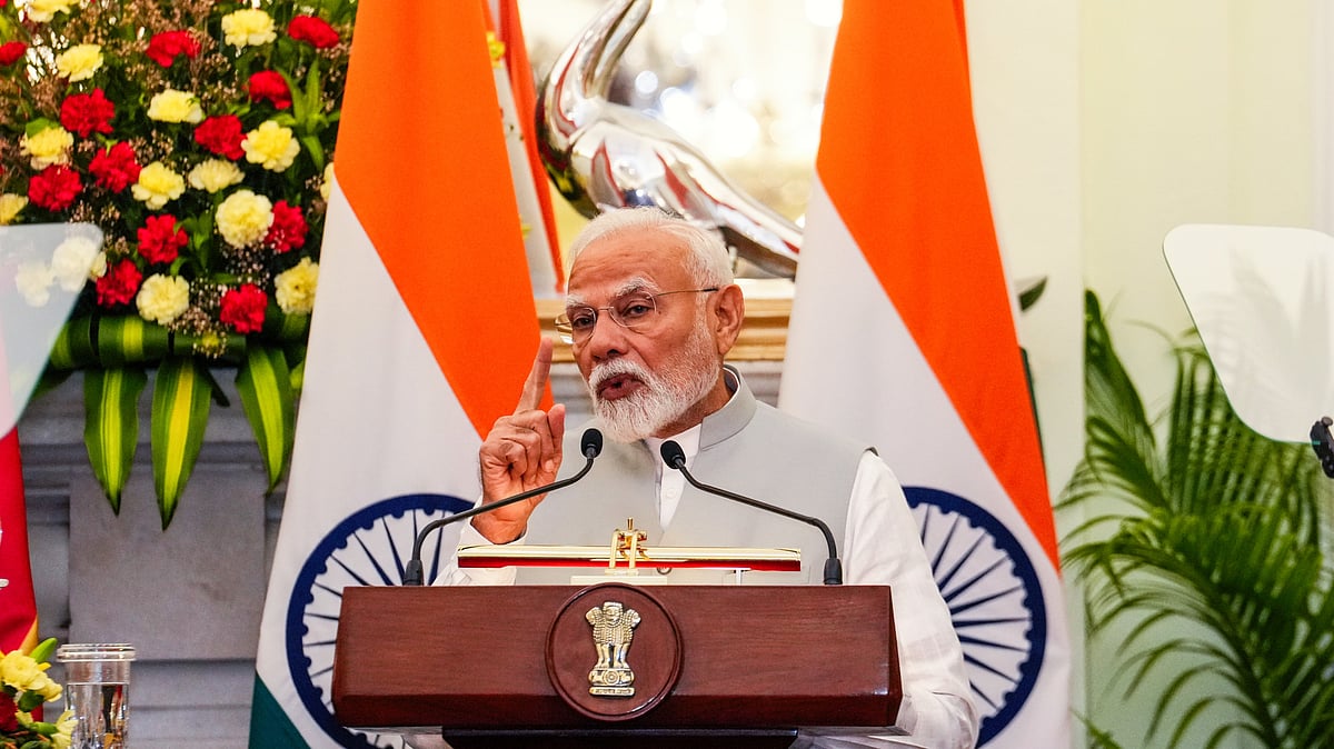 PM Narendra Modi in Delhi on 4 May (photo: PTI)