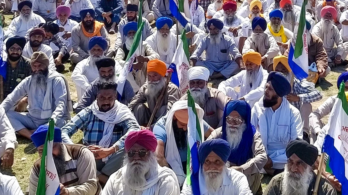Farmers in Punjab on protest march to surround Shambhu police station