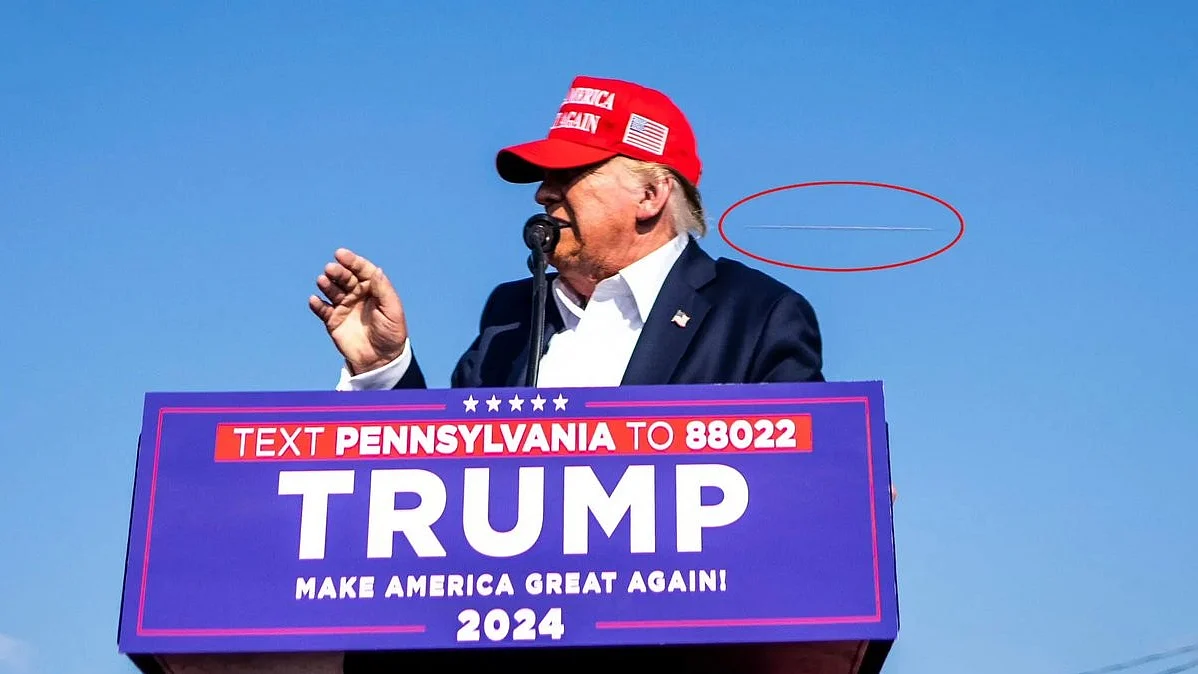 Doug Mills’ caught a bullet streaking towards presidential candidate Donald Trump to earn a Pulitzer