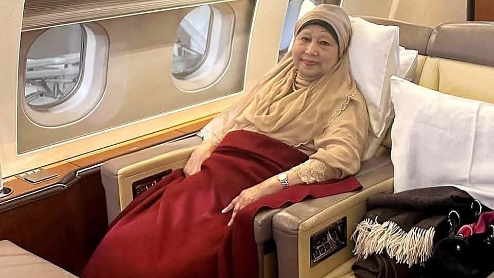 Former PM Khaleda Zia returns to Bangladesh (photo: @Rocket78BNP/X) 