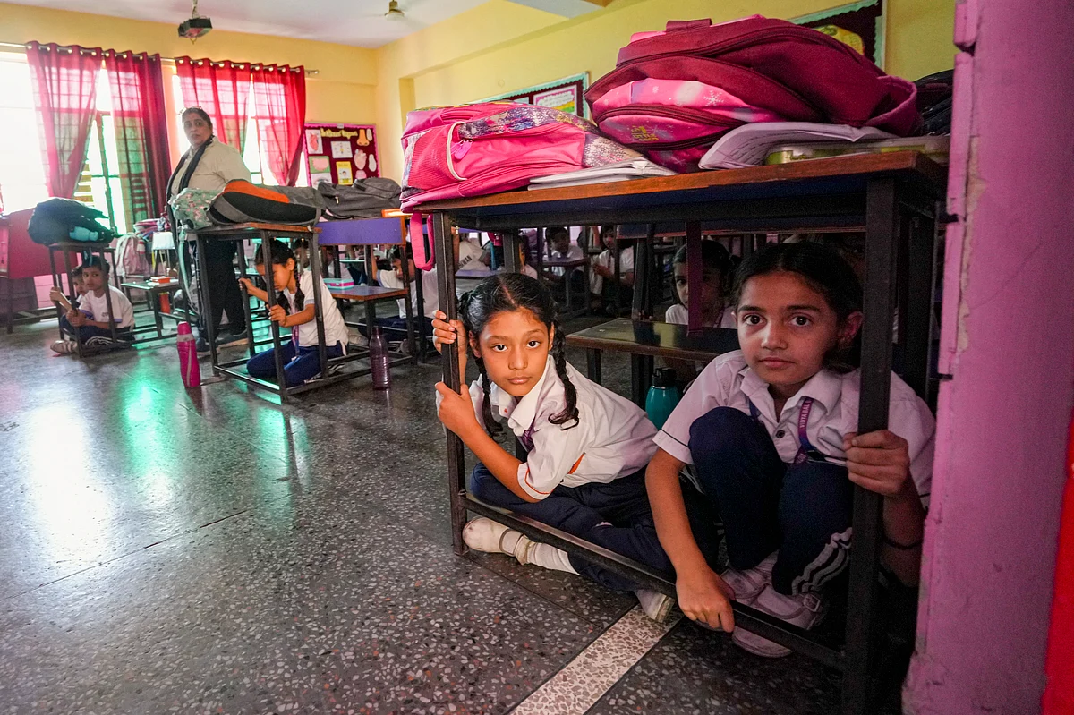 Mock drills across India (photos: PTI)