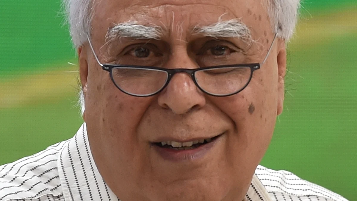 Rajya Sabha MP Kapil Sibal (photo: PTI)