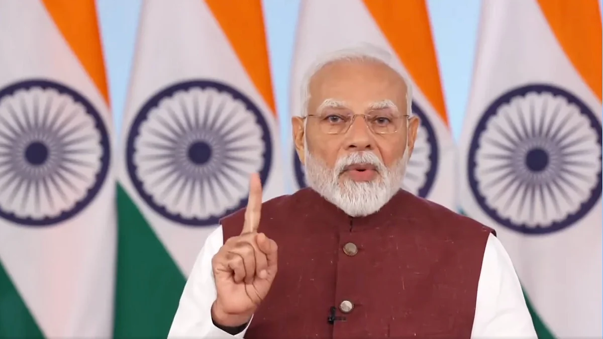 Prime Minister Narendra Modi addresses the nation