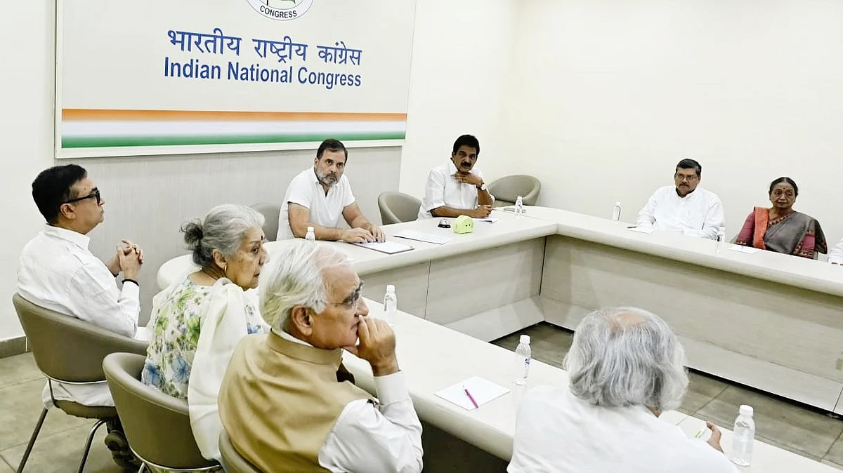 A view of the Congress meeting in progress (photo: Vipin/NH)