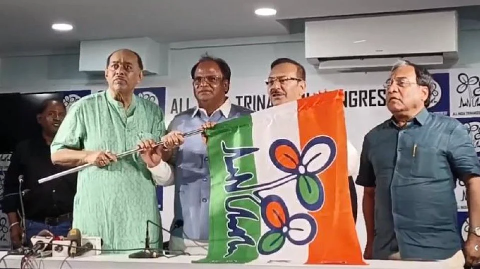 Ex-BJP minister John Barla joins the Trinamool Congress