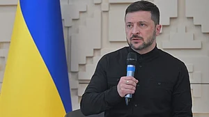 Ukrainian President Volodymyr Zelenskyy (photo: IANS)