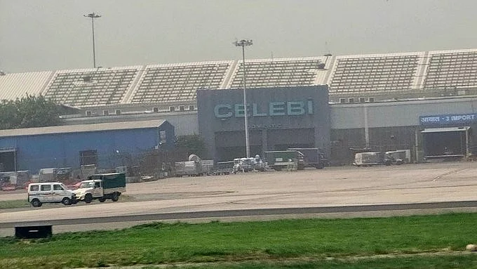 Turkish company Celebi Airport Services India Pvt Ltd (photo: @Vairagi2288/X)