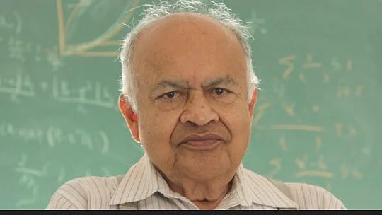 Eminent astrophysicist Dr Jayant Vishnu Narlikar (photo: @neel_vadodaria/X)