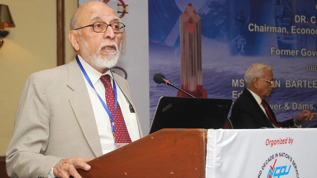 Veteran scientist M.R. Srinivasan (photo: @vellasrv/X)