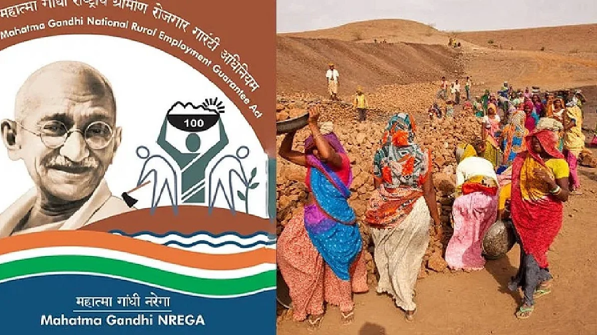 MGNREGA guarantees the poor at least 100 days of paid work a year — in theory
