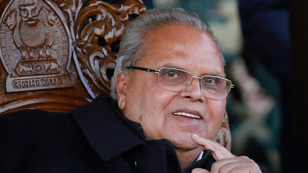 Satya Pal Malik, former governor of Jammu and Kashmir