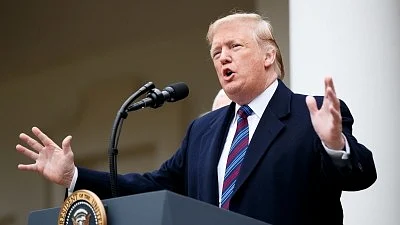 US President Donald Trump