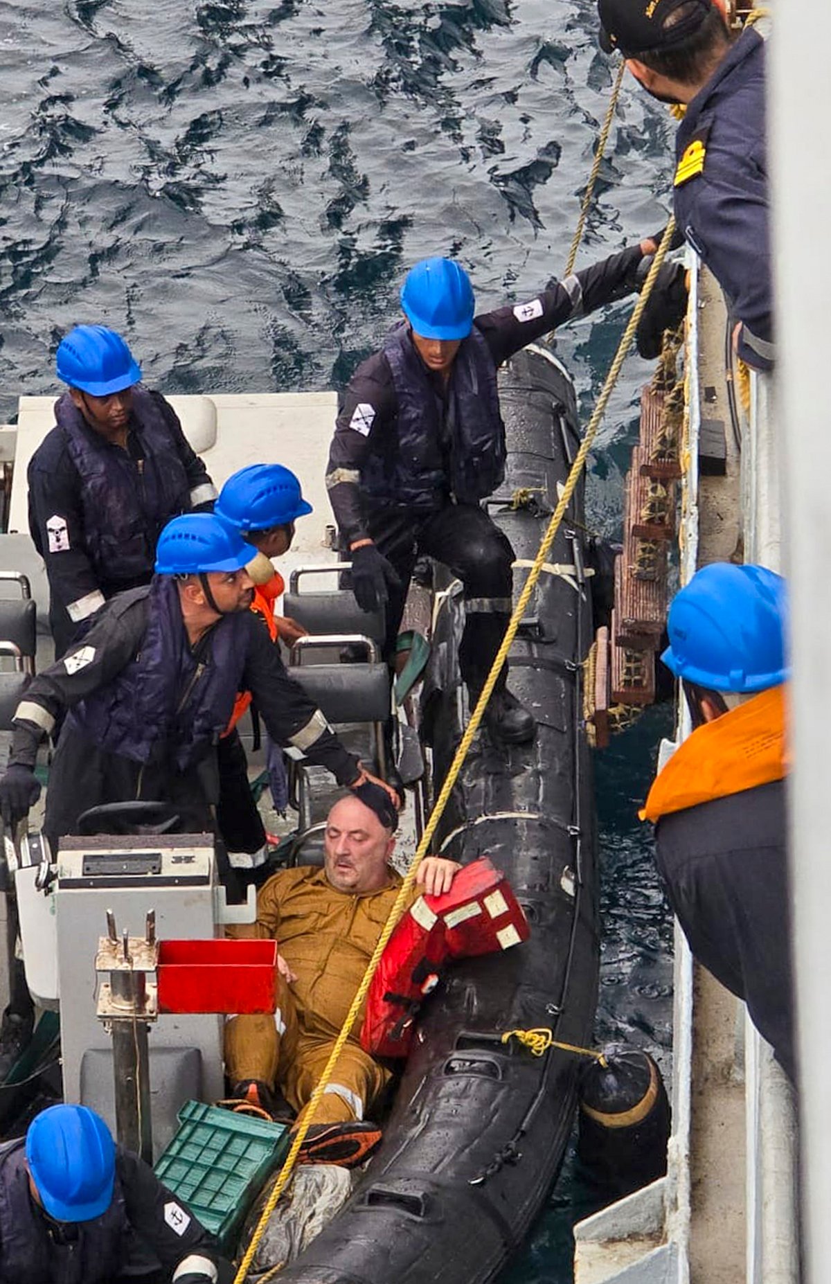 Liberian ship sinks off Kerala coast, 24 crew rescued; oil spill feared