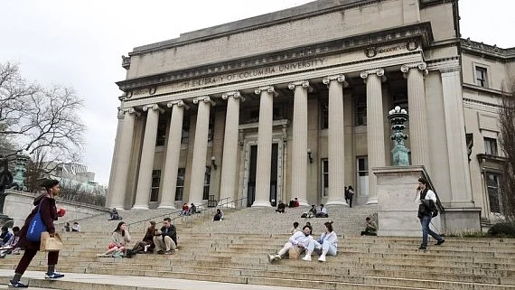 Students at Columbia University (photo: IANS)