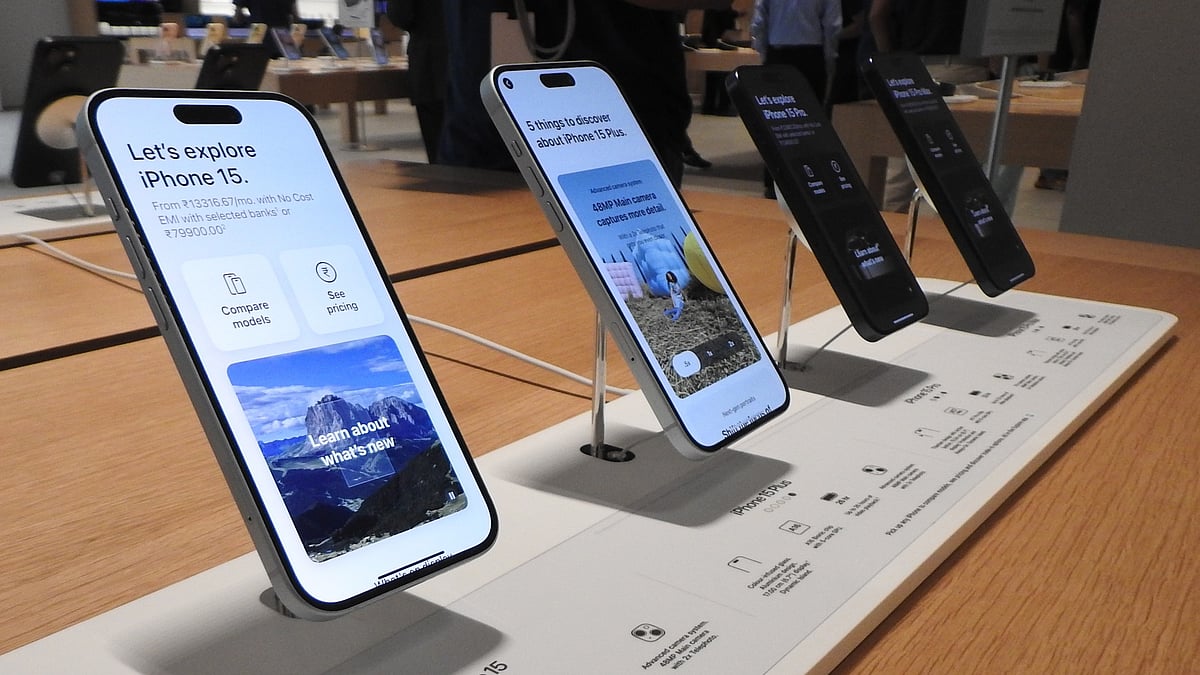 Representative image of iPhones (photo: IANS)