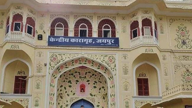 Jaipur Central Jail, whose inmates allegedly bribed officials to enjoy a day out on the town 
