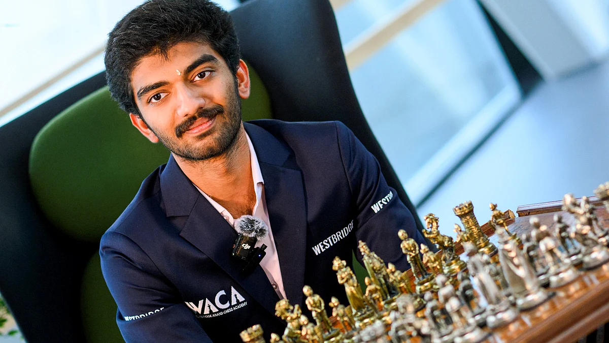 D. Gukesh during Norway Chess 2025 tournament (photo: PTI)