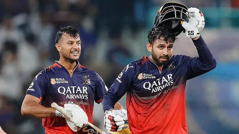 New chasemasters: Jitesh Sharma (right) and Mayank Agarwal