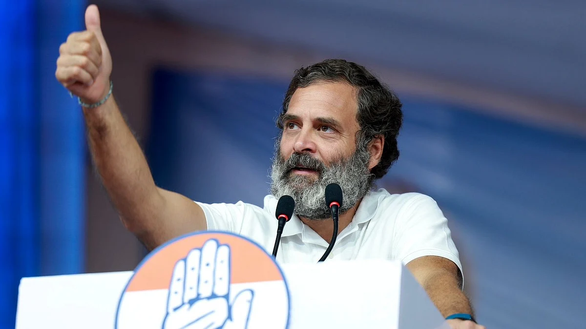 Rahul Gandhi in cheerleader avatar (representative image)