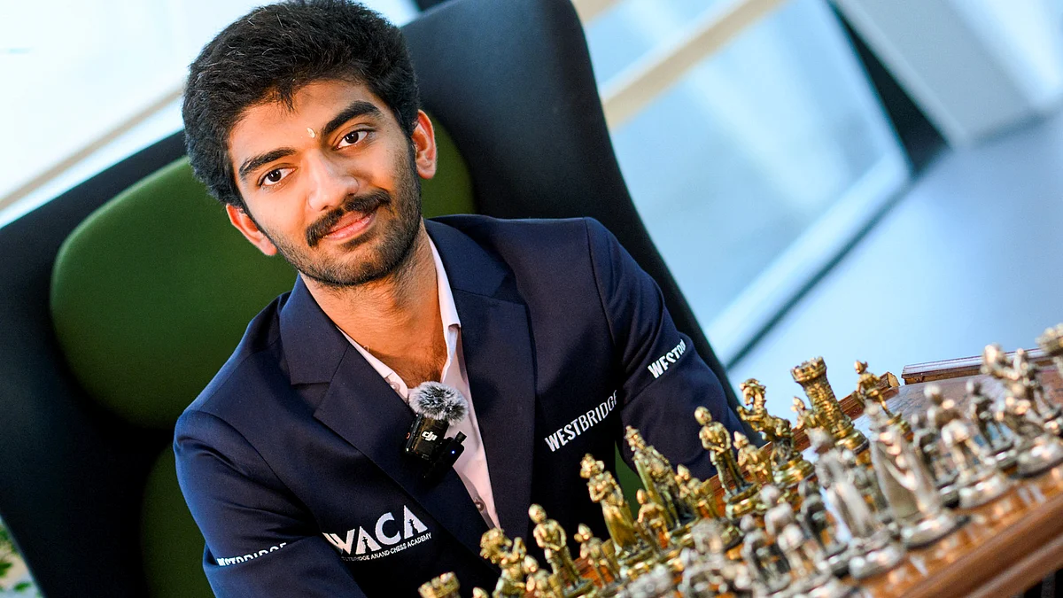 D. Gukesh in Stavanger, Norway on 25 May (photo: PTI)