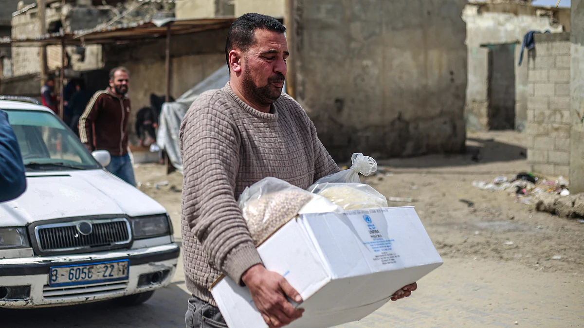 Starvation looms over Gaza (NH file photo)