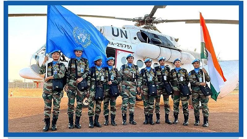 Honouring women in the force on the International Day of UN Peacekeepers (representative image)