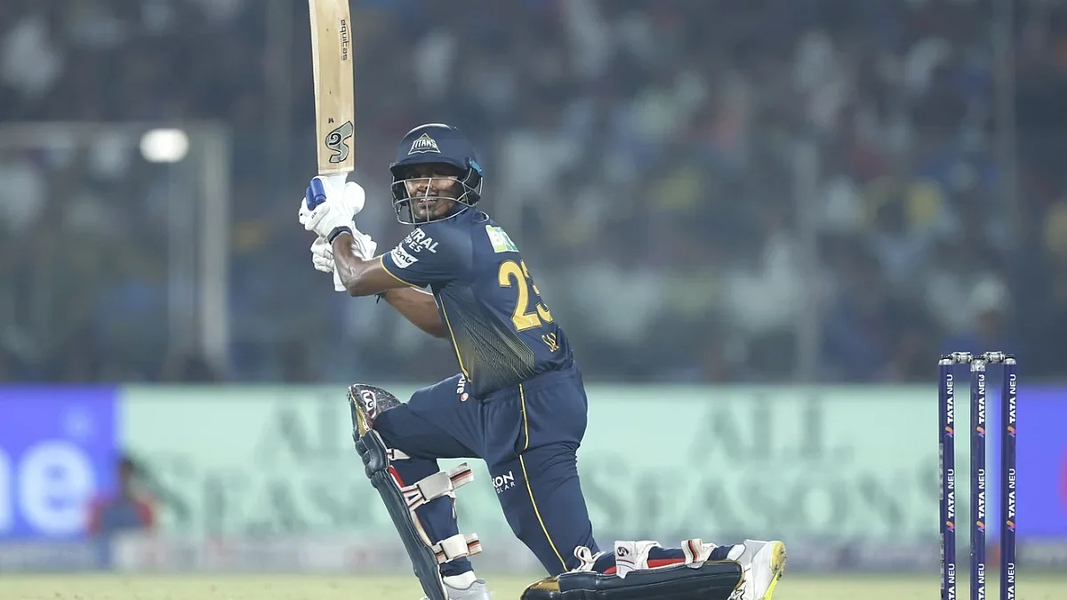 Sai Sudarshan on song for Gujarat Titans in IPL 2025
